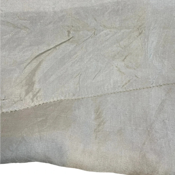 Peruvian Connection Margot Silk Tan “Alabaster” Midi Dress Medium • NWT - Picture 4 of 8